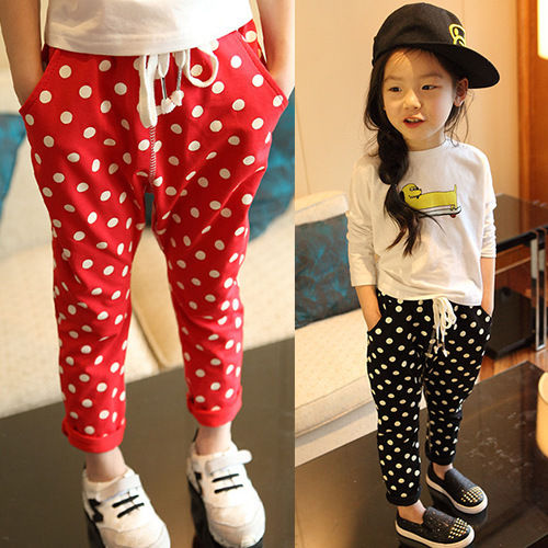 girl polyester trouser